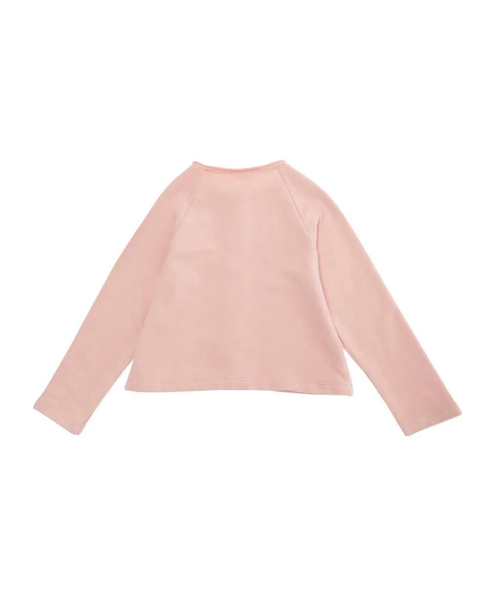 Il Gufo Long-Sleeved Round Neck Cardigan