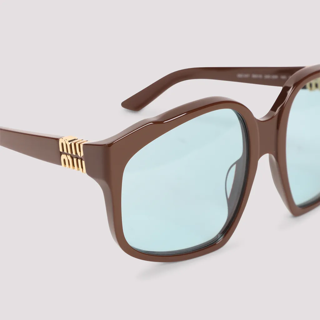 Mua07S Geometric-Frame Sunglasses