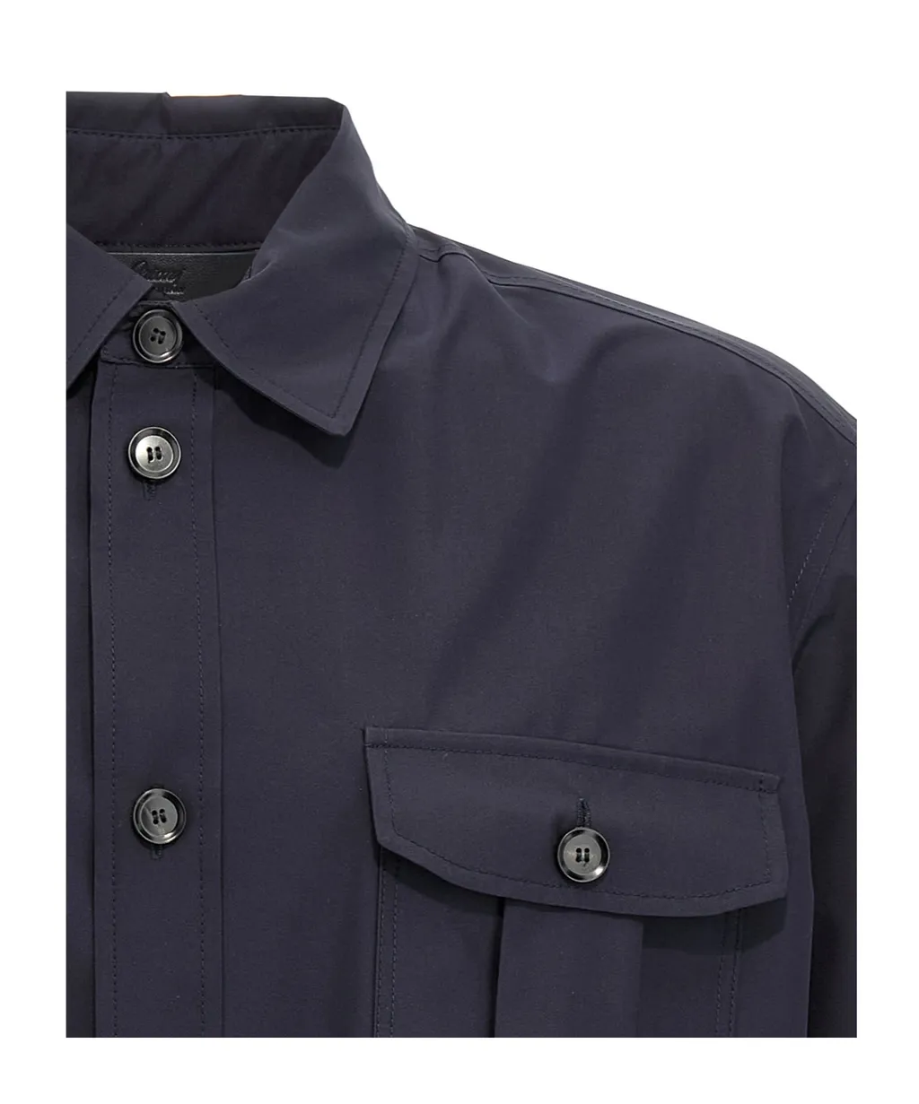 Brioni Flap Pocket Shirt Jacket