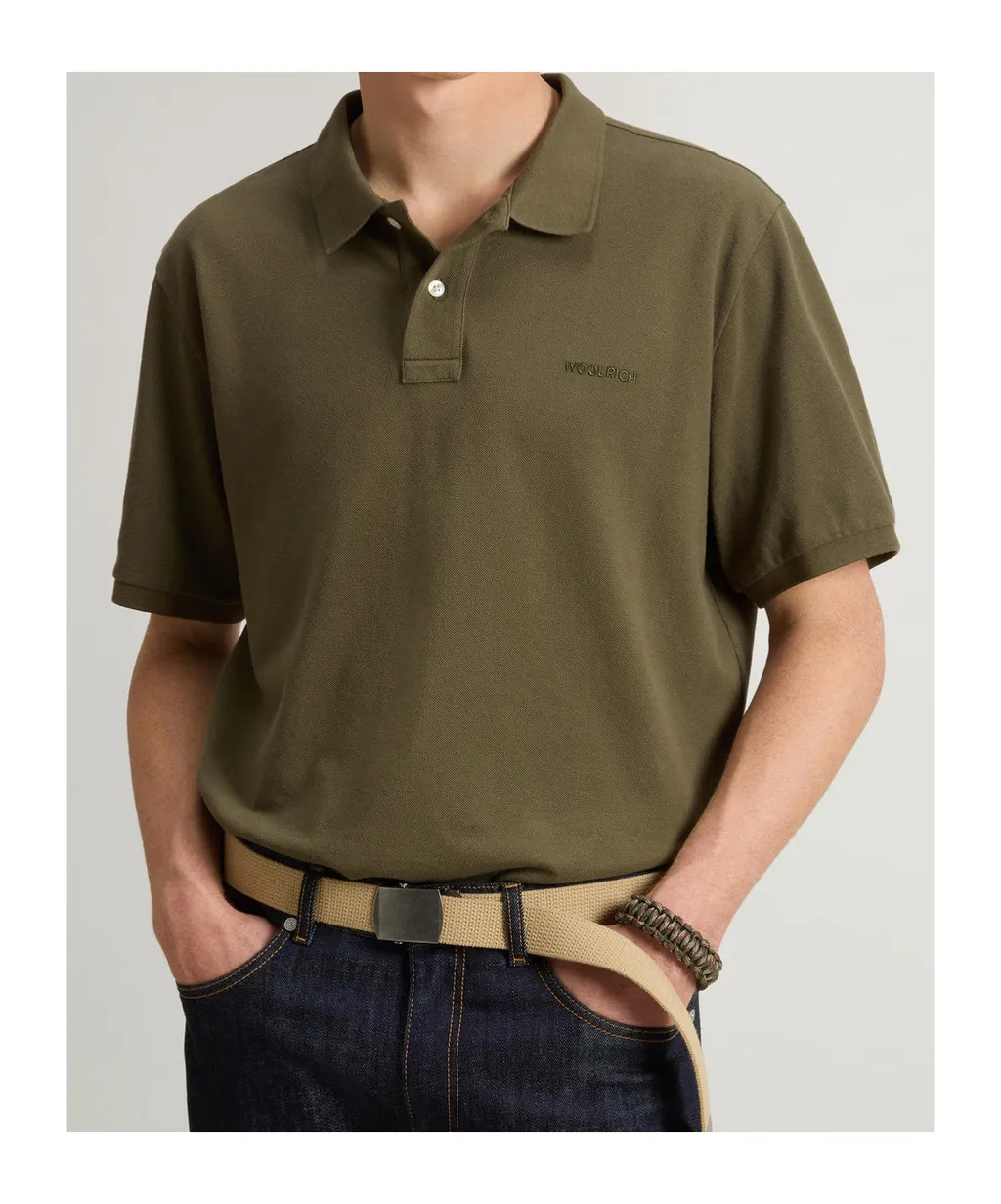 Woolrich Short-Sleeved Polo Shirt