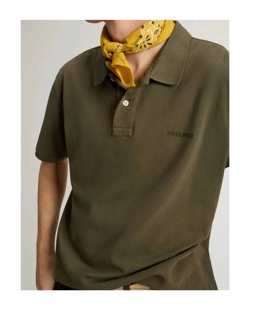 Woolrich Short-Sleeved Polo Shirt