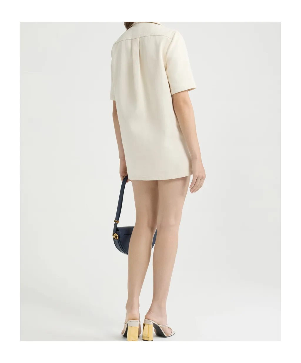 Patou Short Sleeve Zip Dress