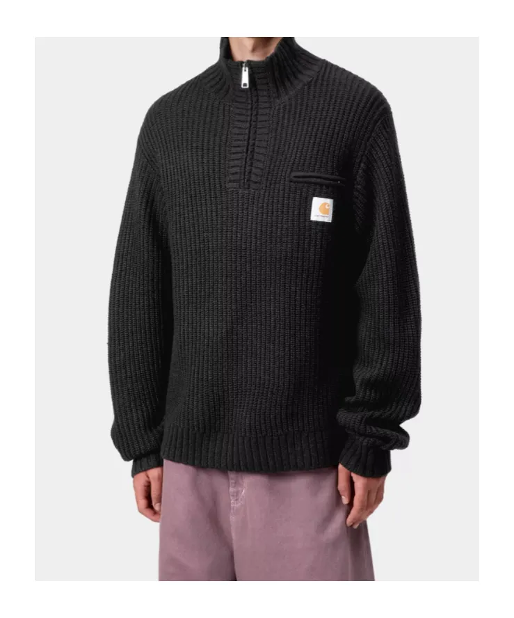 Carhartt Wip Detroit Half-Zip Knitted Jumper