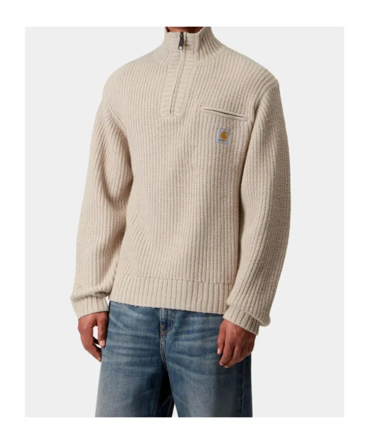 Detroit Half Zip Sweater
