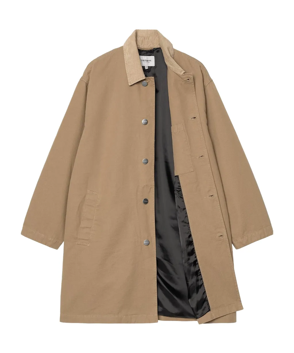 Carhartt Wip Webster Logo-Patch Coat