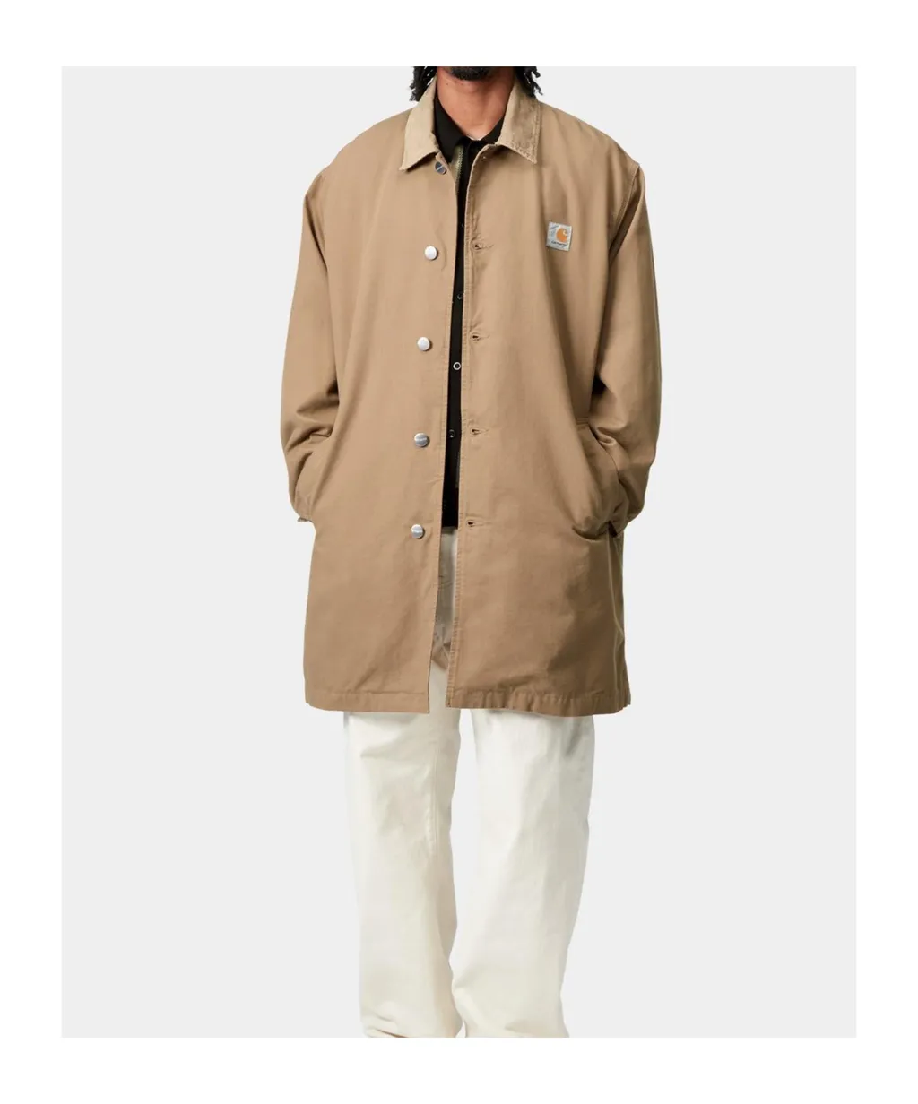 Carhartt Wip Webster Logo-Patch Coat