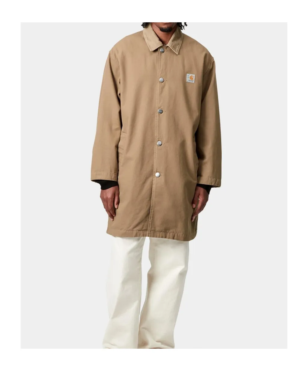 Carhartt Wip Webster Logo-Patch Coat