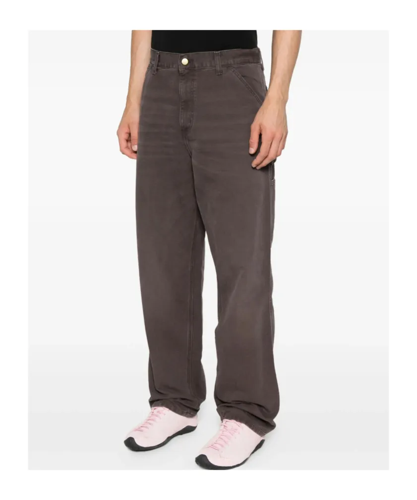 Double-Pocket Cotton Jeans