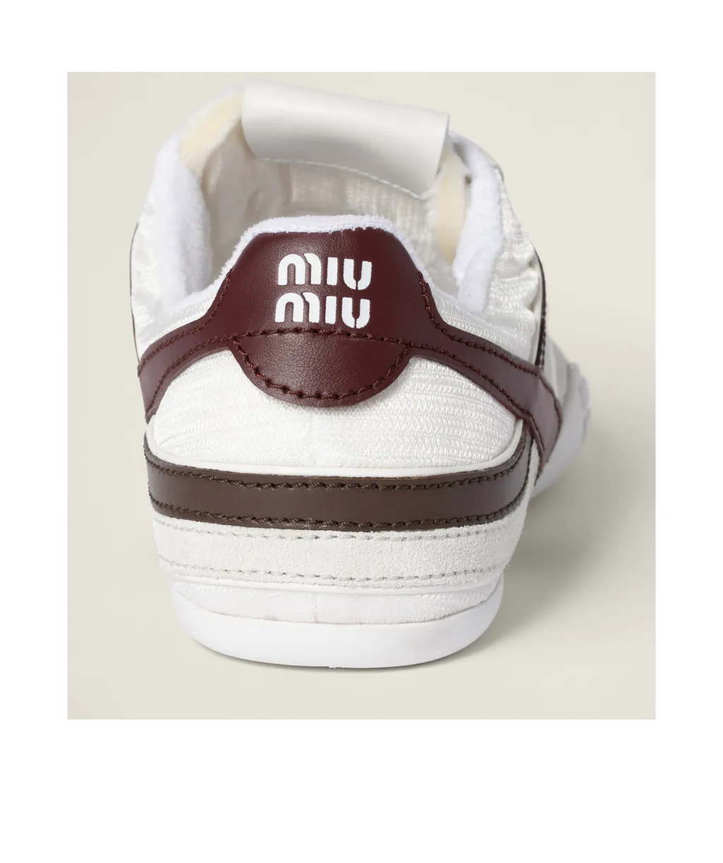 Gymnasium Technical Fabric And Suede Sneakers