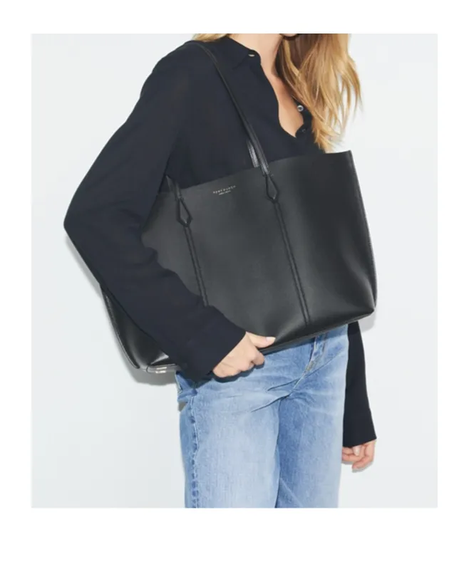 Tory Burch Perry Logo-Printed Tote Bag