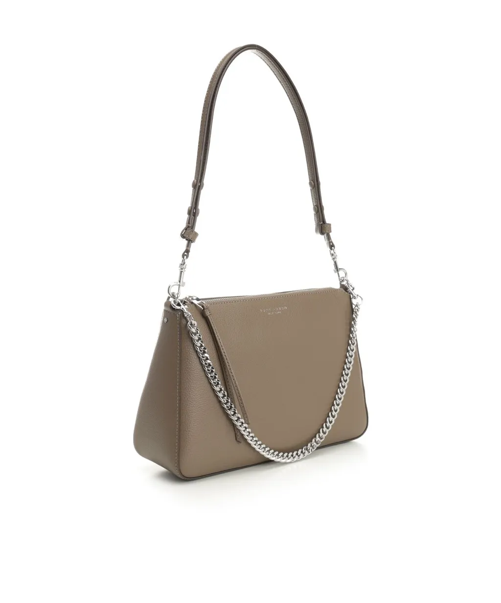 Tory Burch Chain-Linked Zipped Shoulder Bag