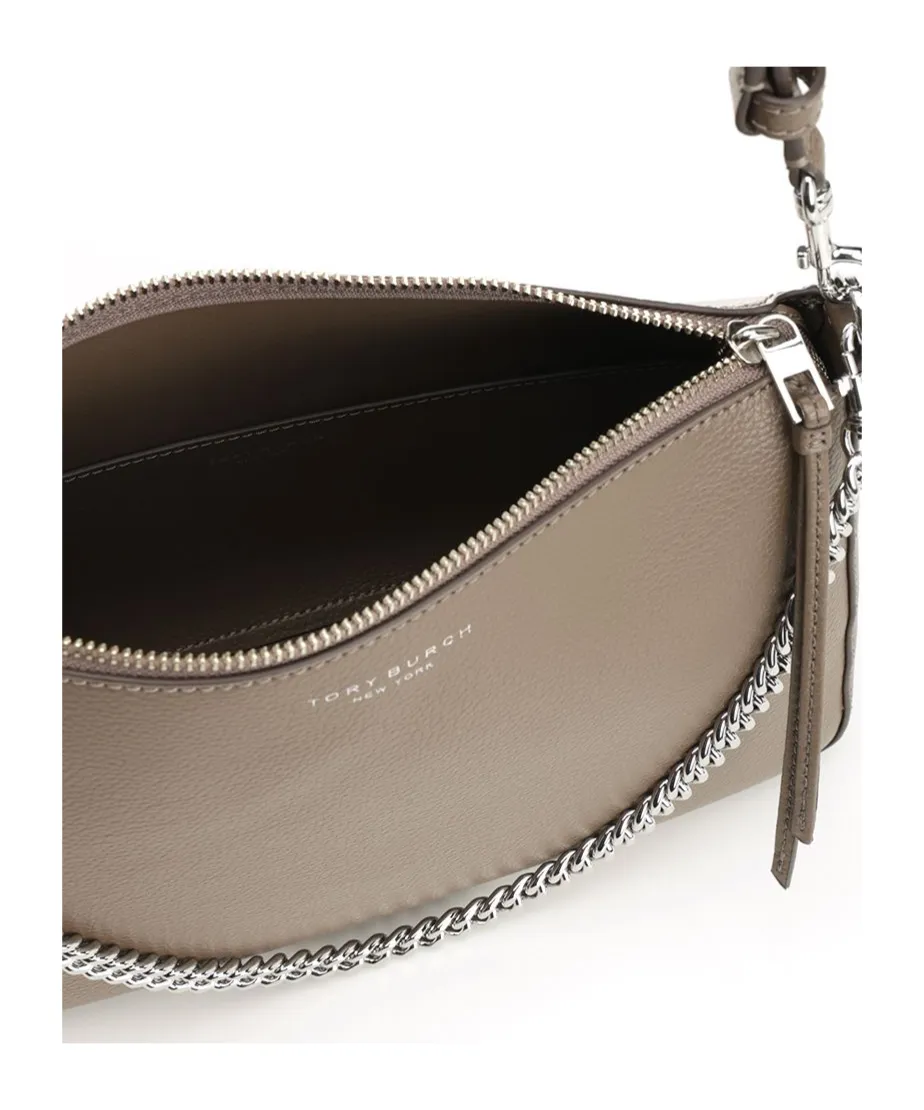 Tory Burch Chain-Linked Zipped Shoulder Bag