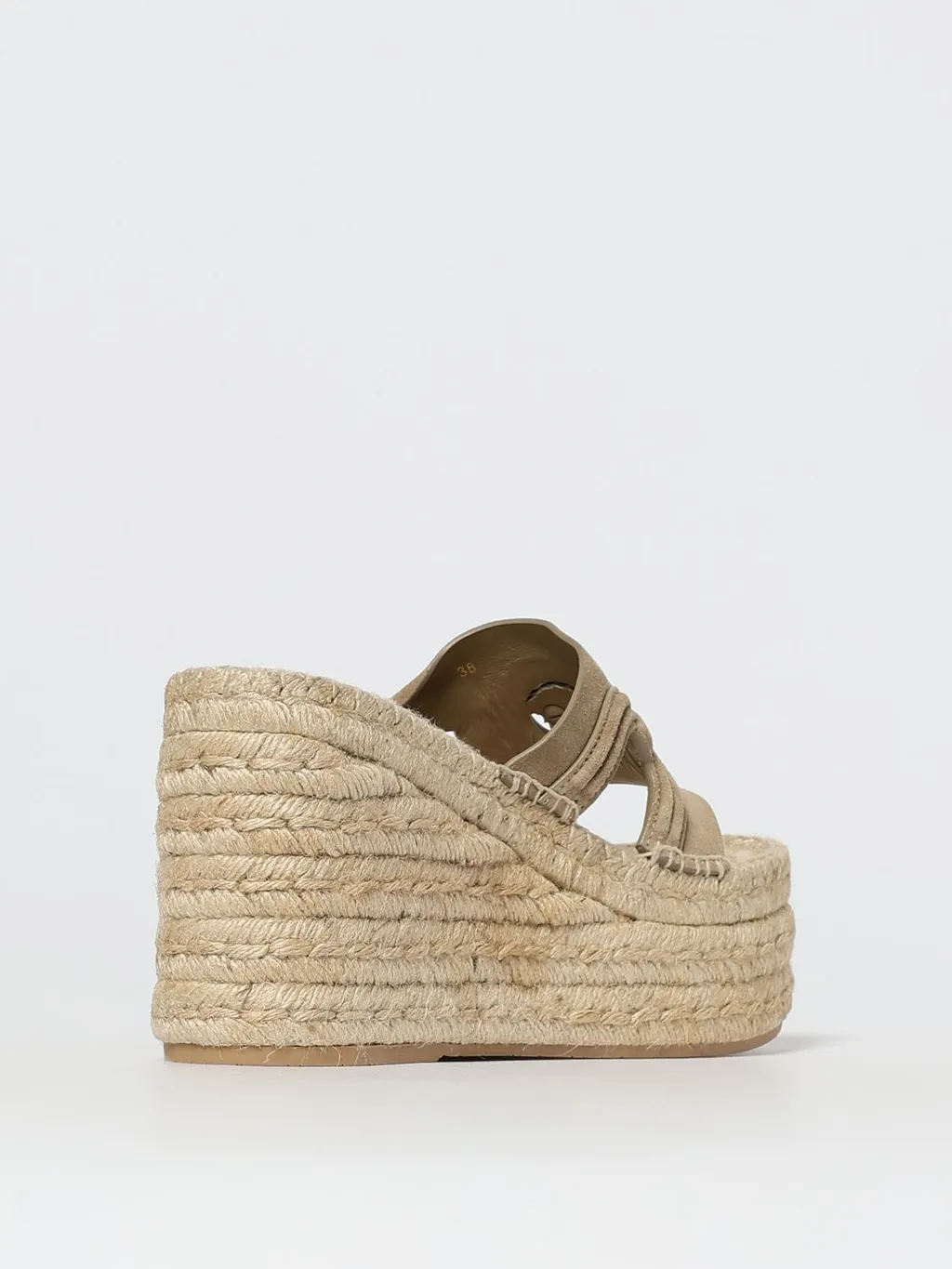 Versace Slip-On Wedge Sandals