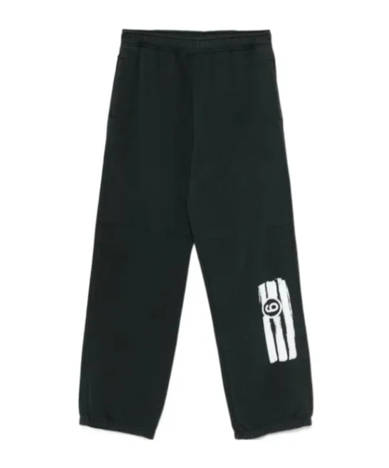 Numbers-Motif Track Pants
