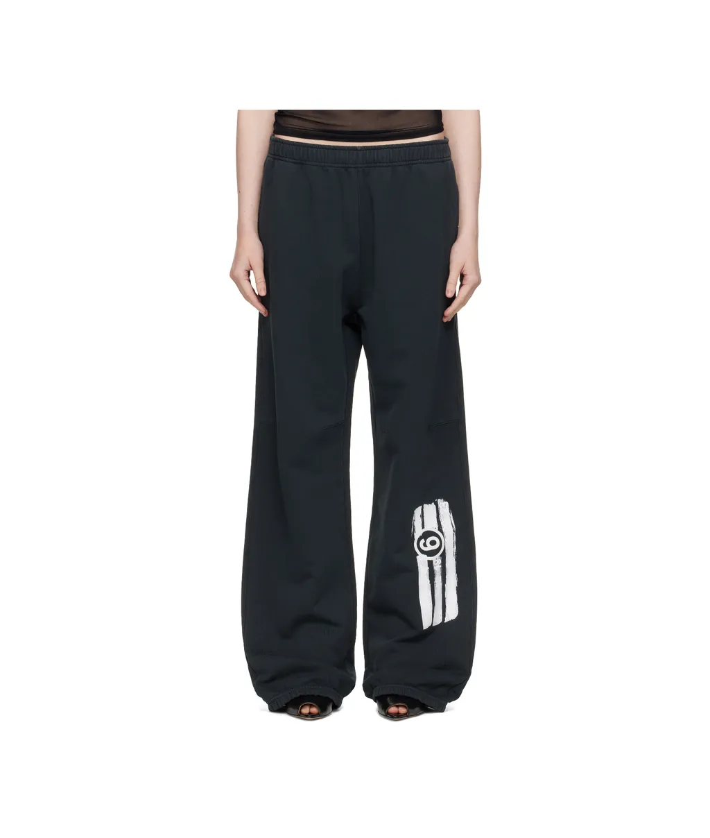 Numbers-Motif Track Pants