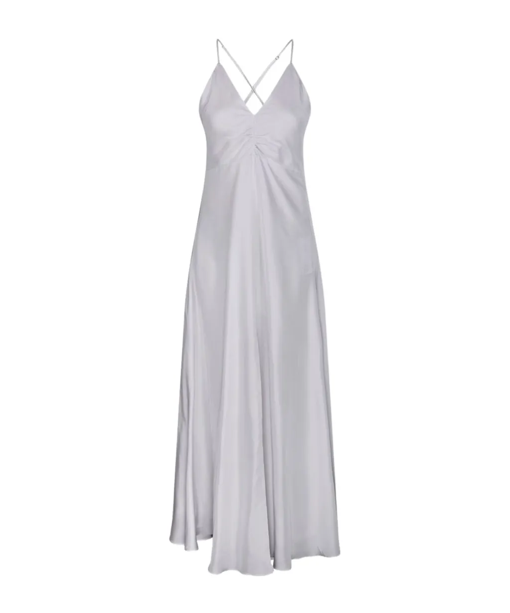 Cross Strap Flare Dress