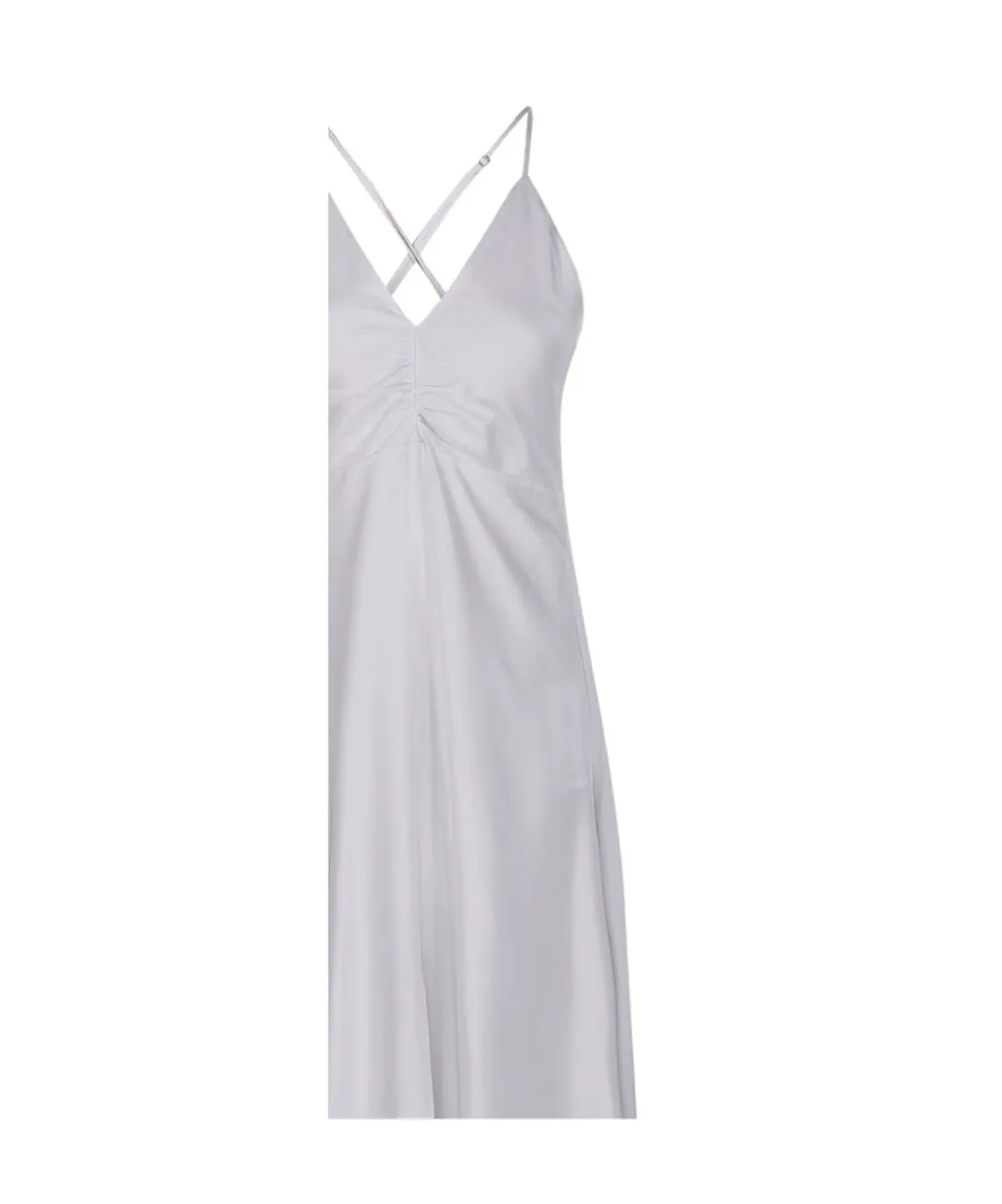 Cross Strap Flare Dress