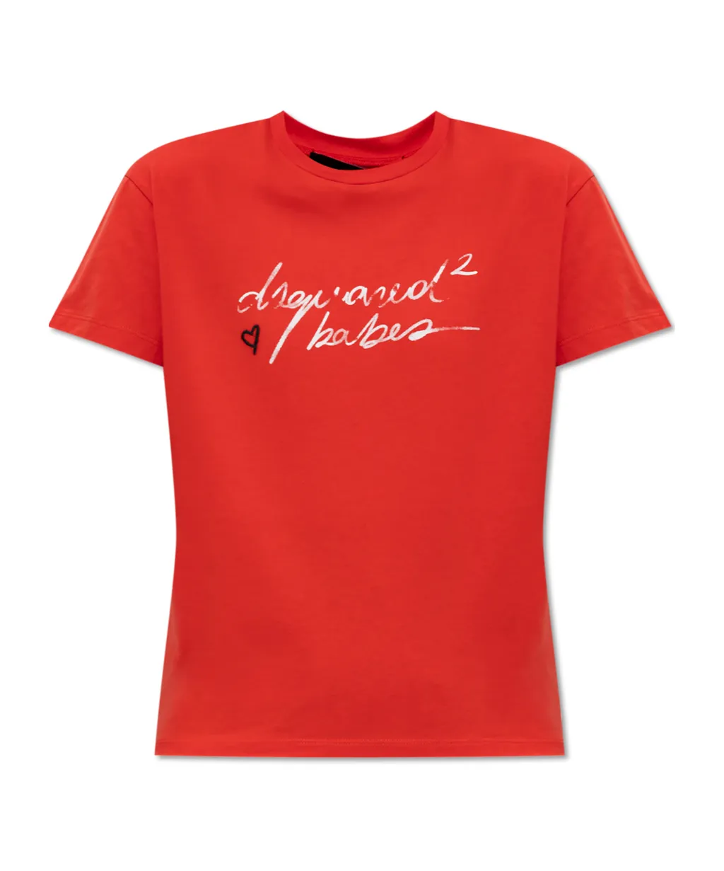 Dsquared2 Wash Just Right Fit Dsquared2 Babes T-Shirt