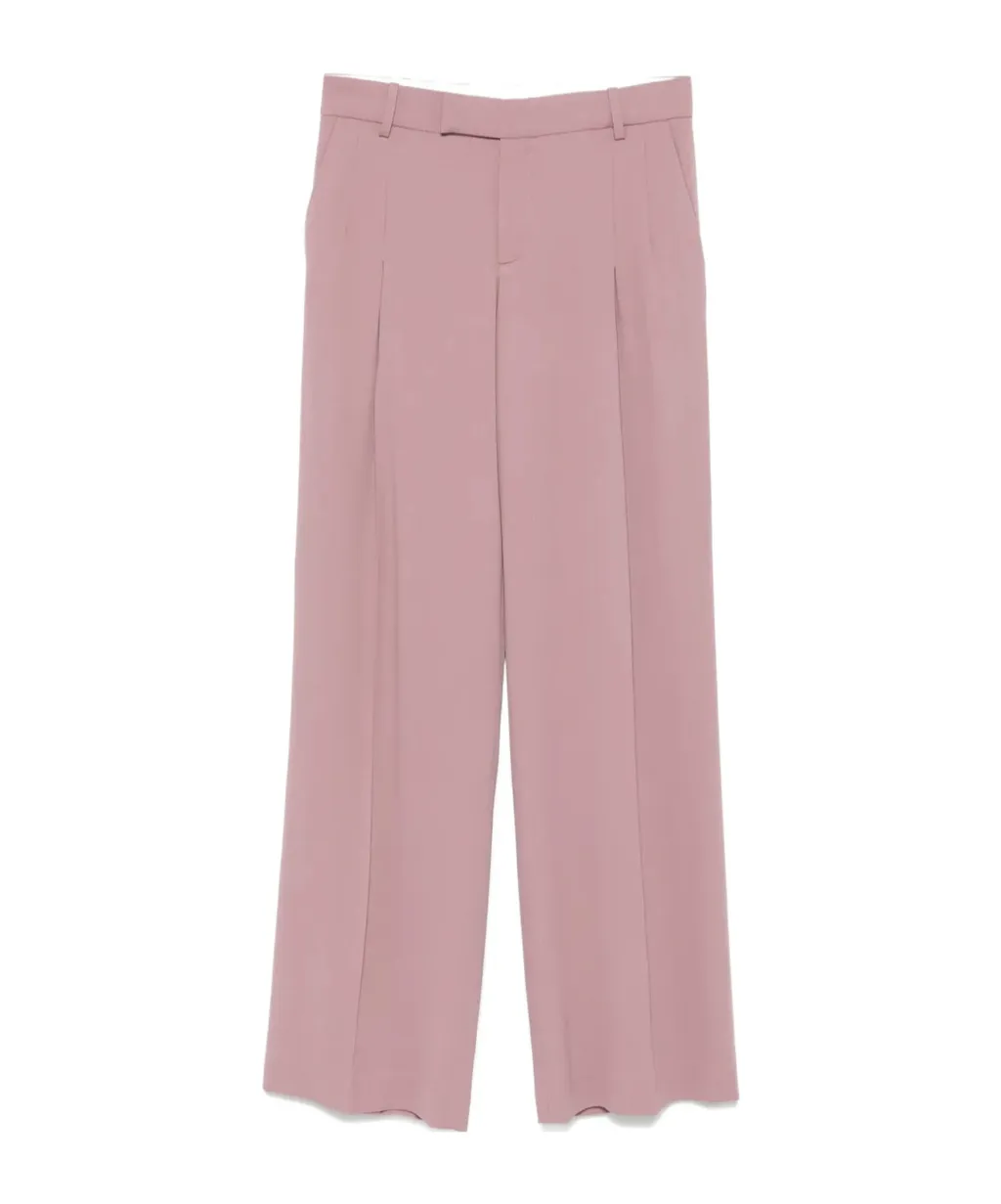 Federica Tosi Pleated Wide-Leg Pants
