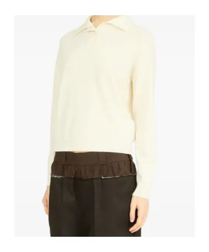 Wool Polo Top