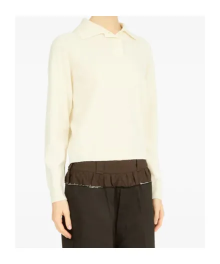Wool Polo Top