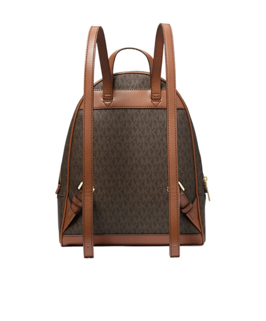 Rhea Medium Signature Logo Backpack