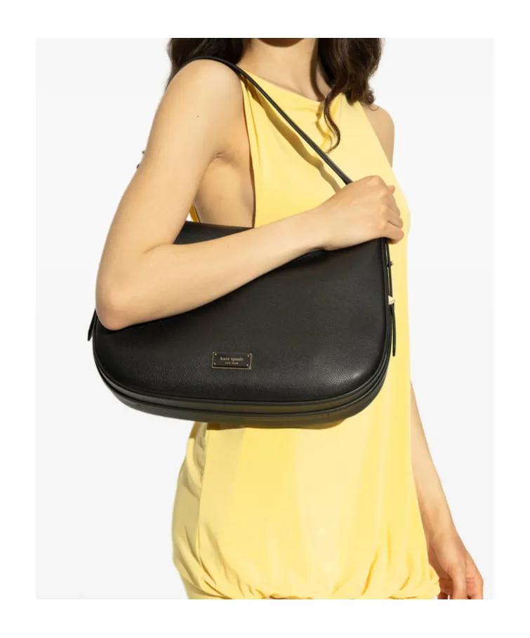Logo-Plaque Shoulder Bag