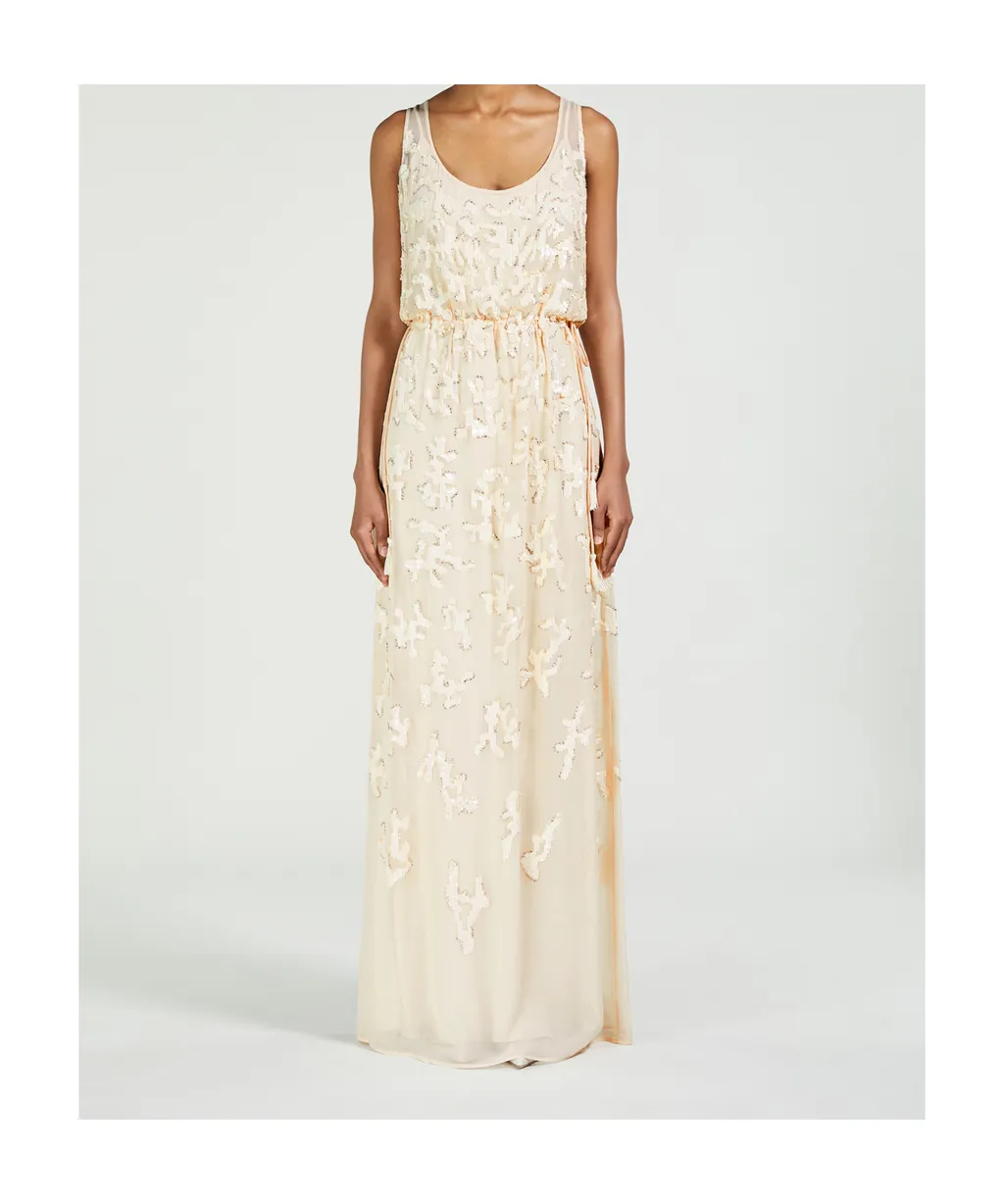 Sequin Embroidered Dress