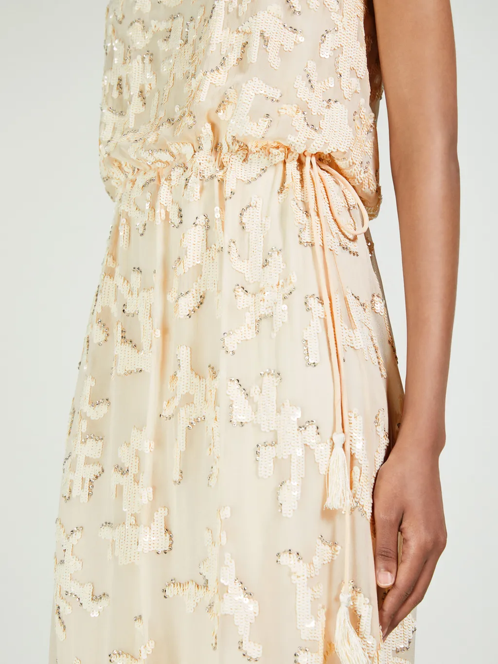 Sequin Embroidered Dress