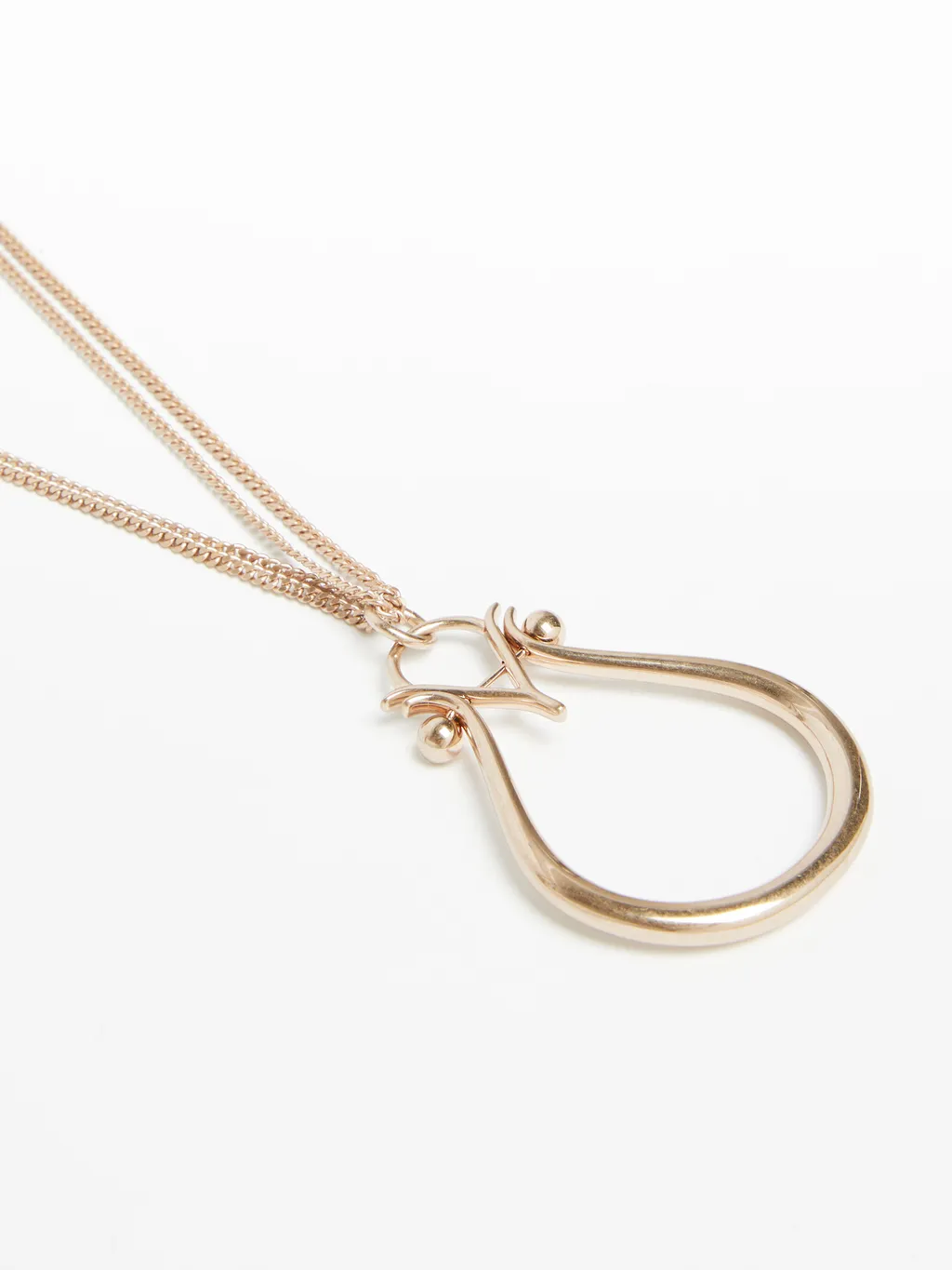 Necklace With Monogram Pendant