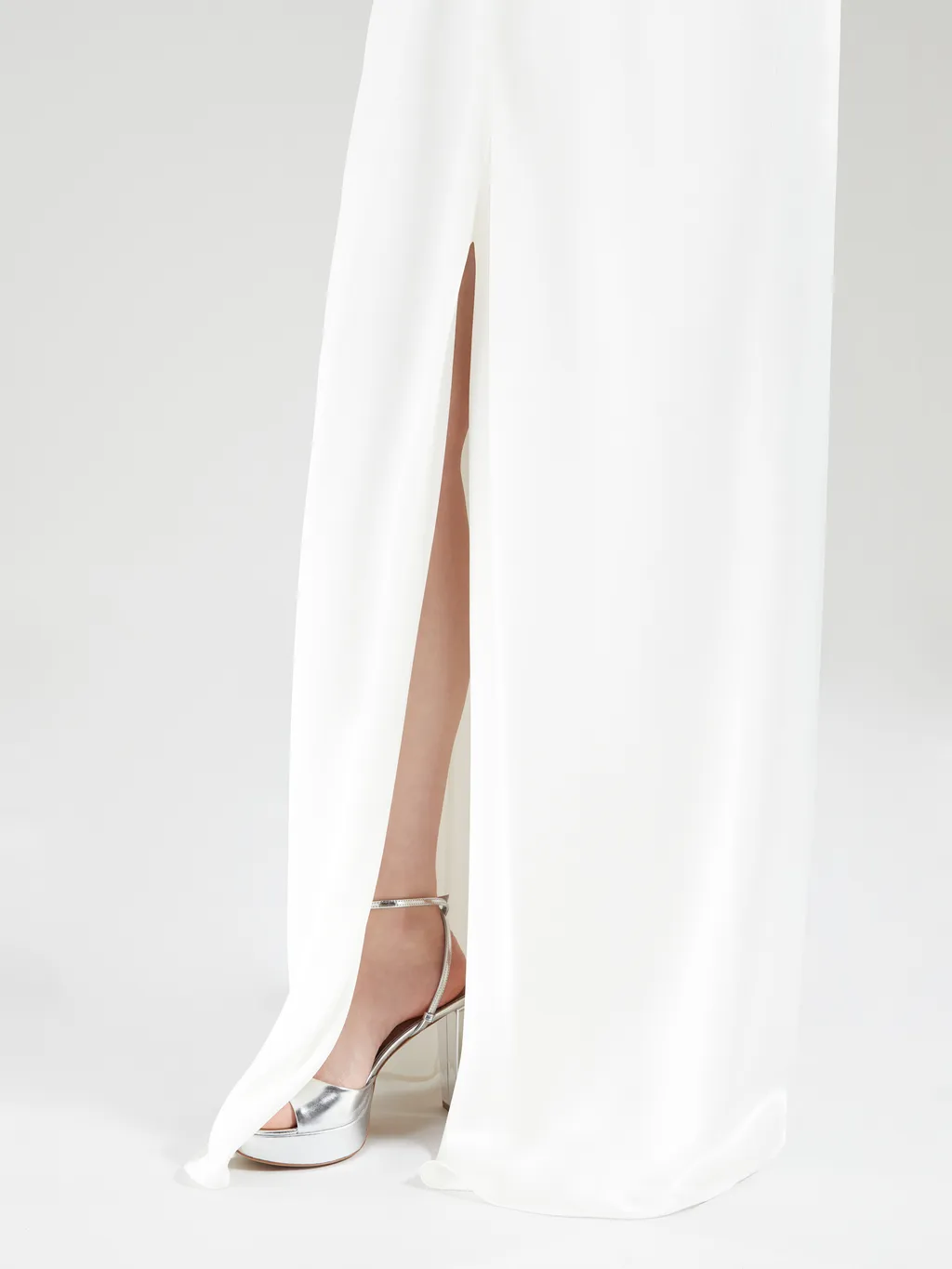Envers Satin Draped Dress