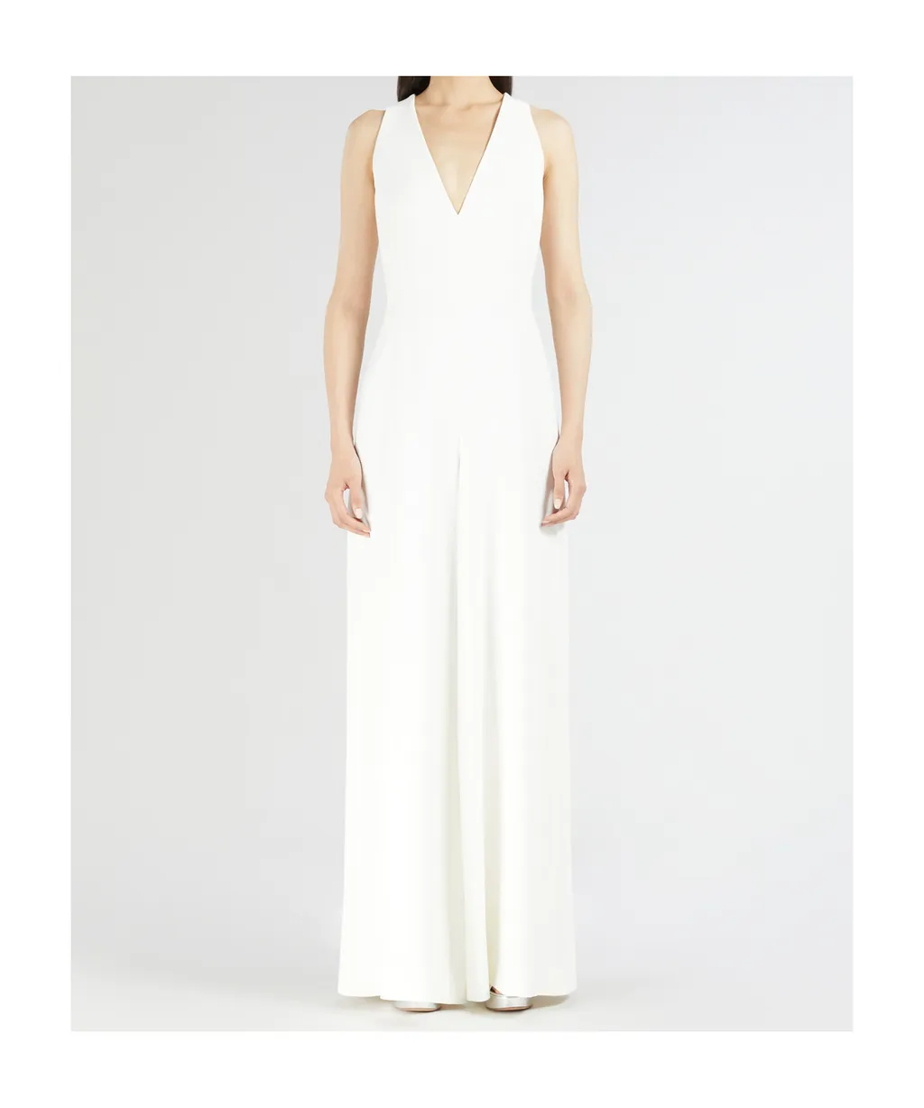 V-Neck Jumpsuit
