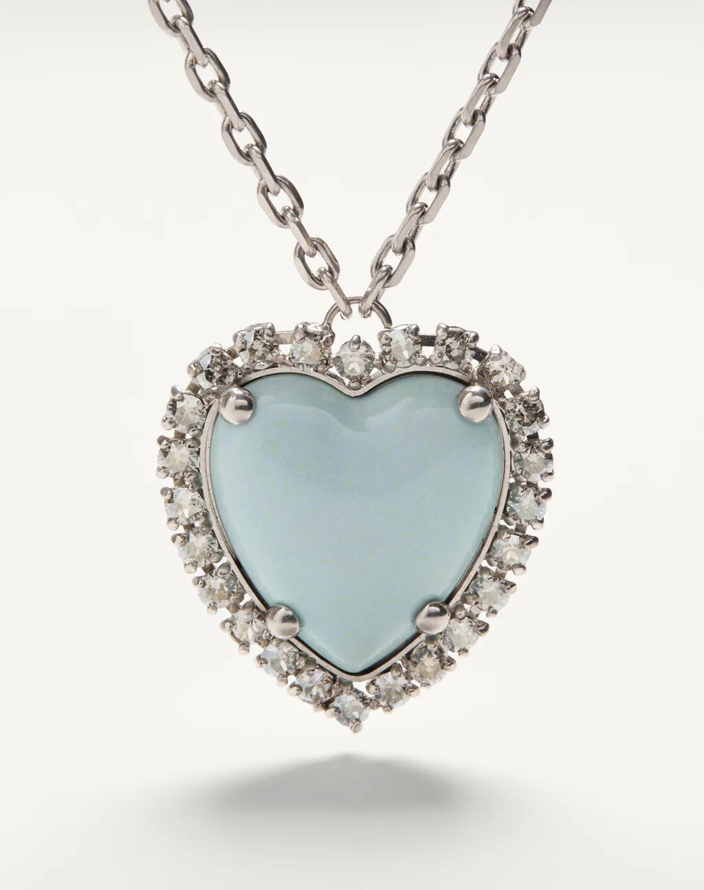 Valentino	Coeur Hyperbole Embellished Necklace