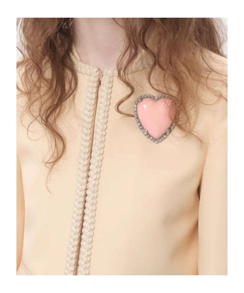 Coeur Hyperbole Brooch