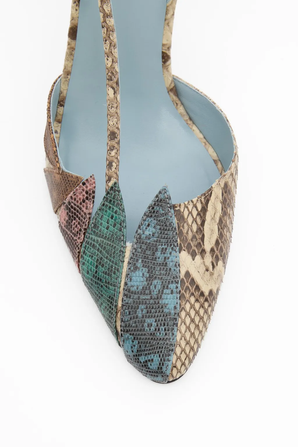 Pointed High-Heeled Sandals