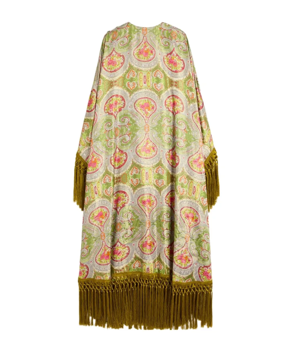 Round-Collar Long-Sleeved Dress