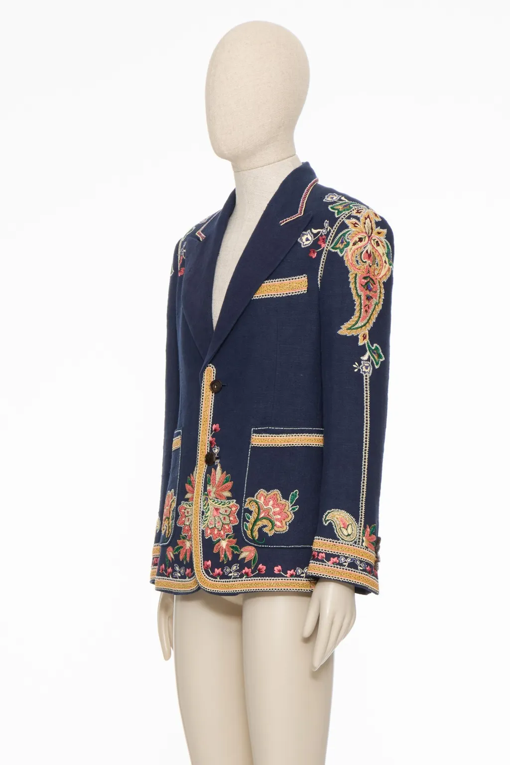 Long-Sleeved Suit Coat