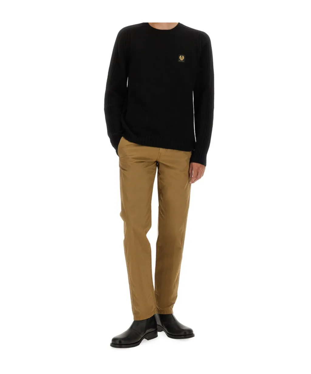 Belstaff Logo Crewneck Knitwear