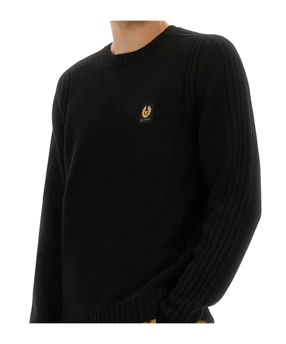 Belstaff Logo Crewneck Knitwear