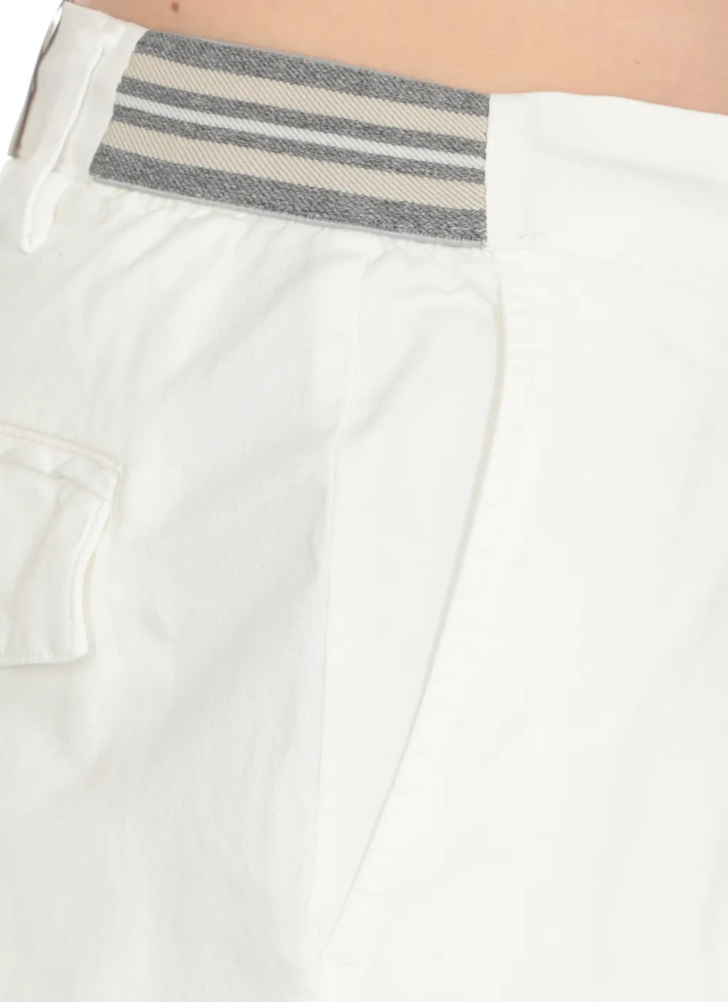 Drawstring Straight-Leg Trousers