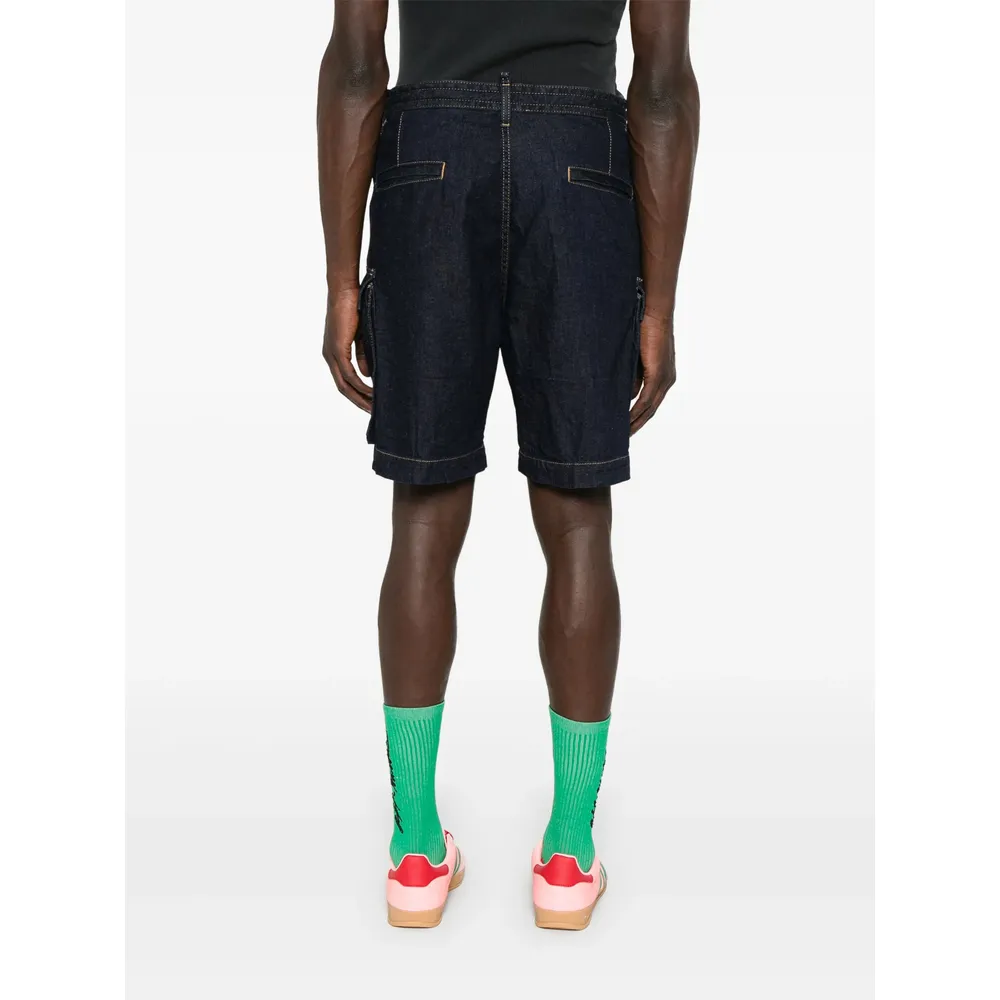 Dsquared2 Summer Lovers Denim Cargo Shorts