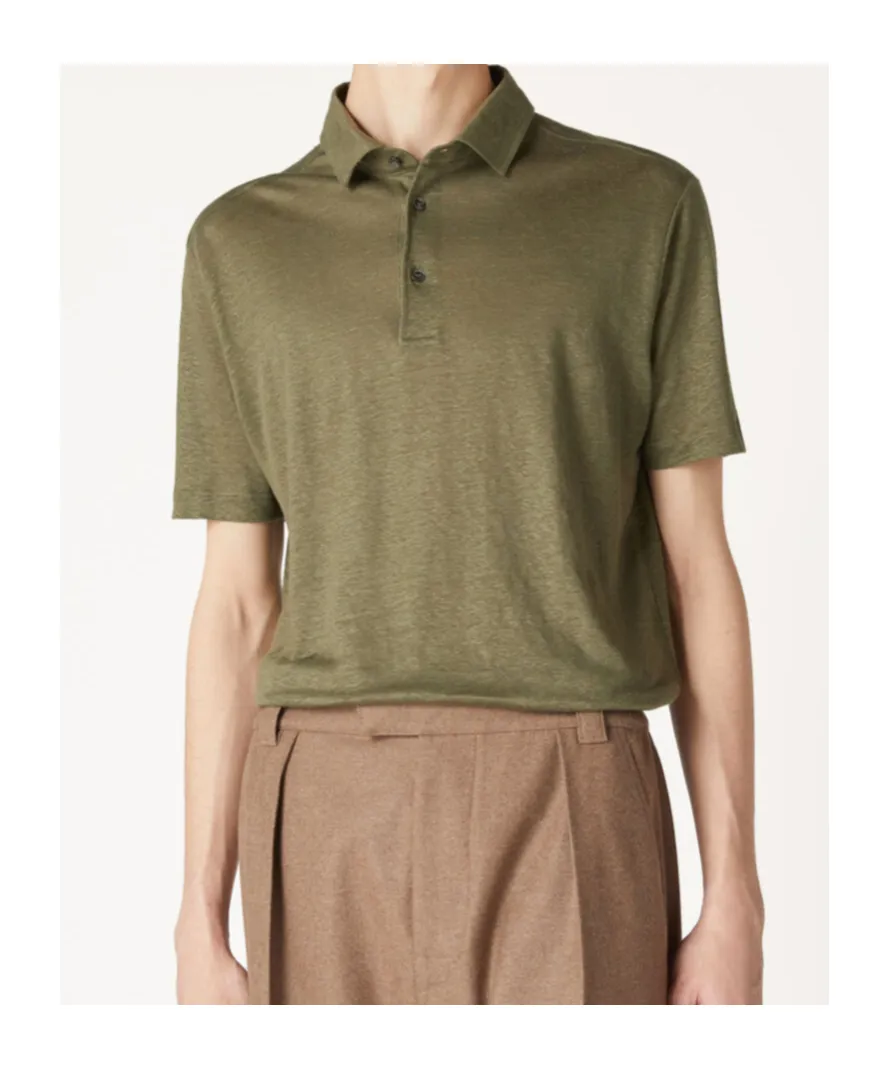 Short-Sleeved Polo Shirt
