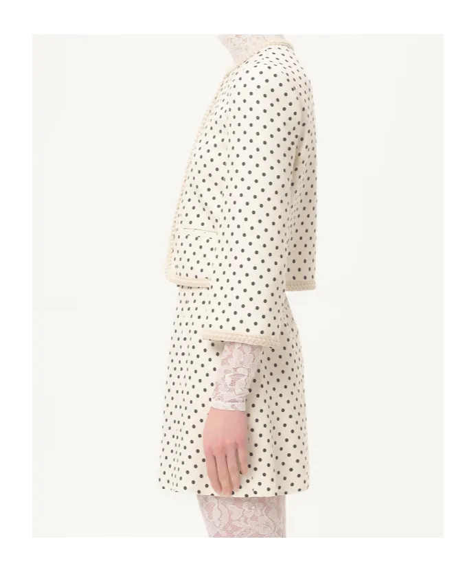 Valentino	Supergran Polka Dot Printed Blazer