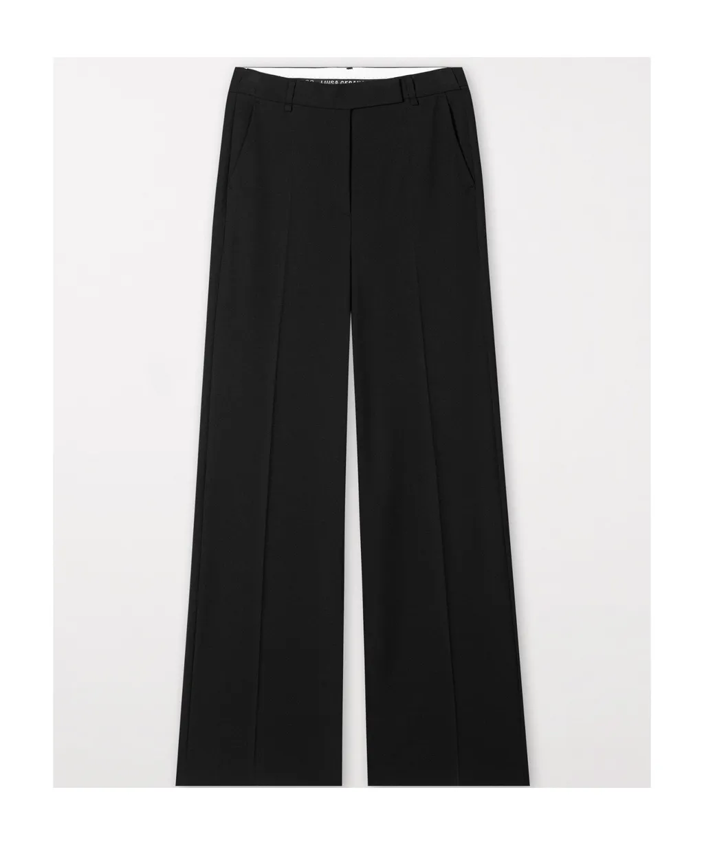 Wide-Leg Casual Pants