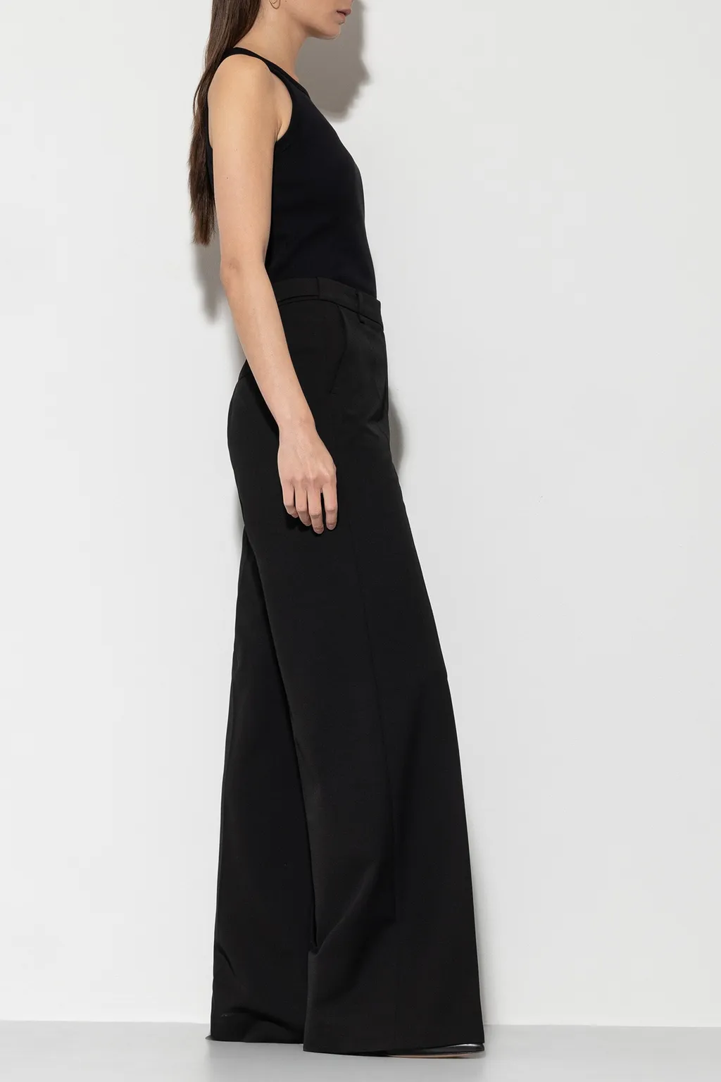 Wide-Leg Casual Pants