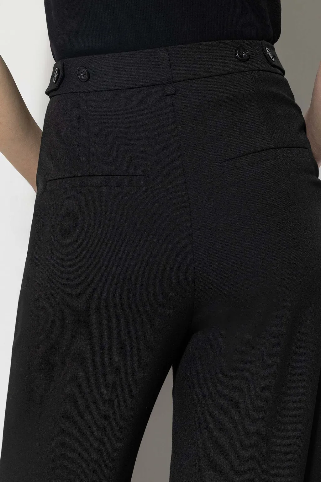 Wide-Leg Casual Pants