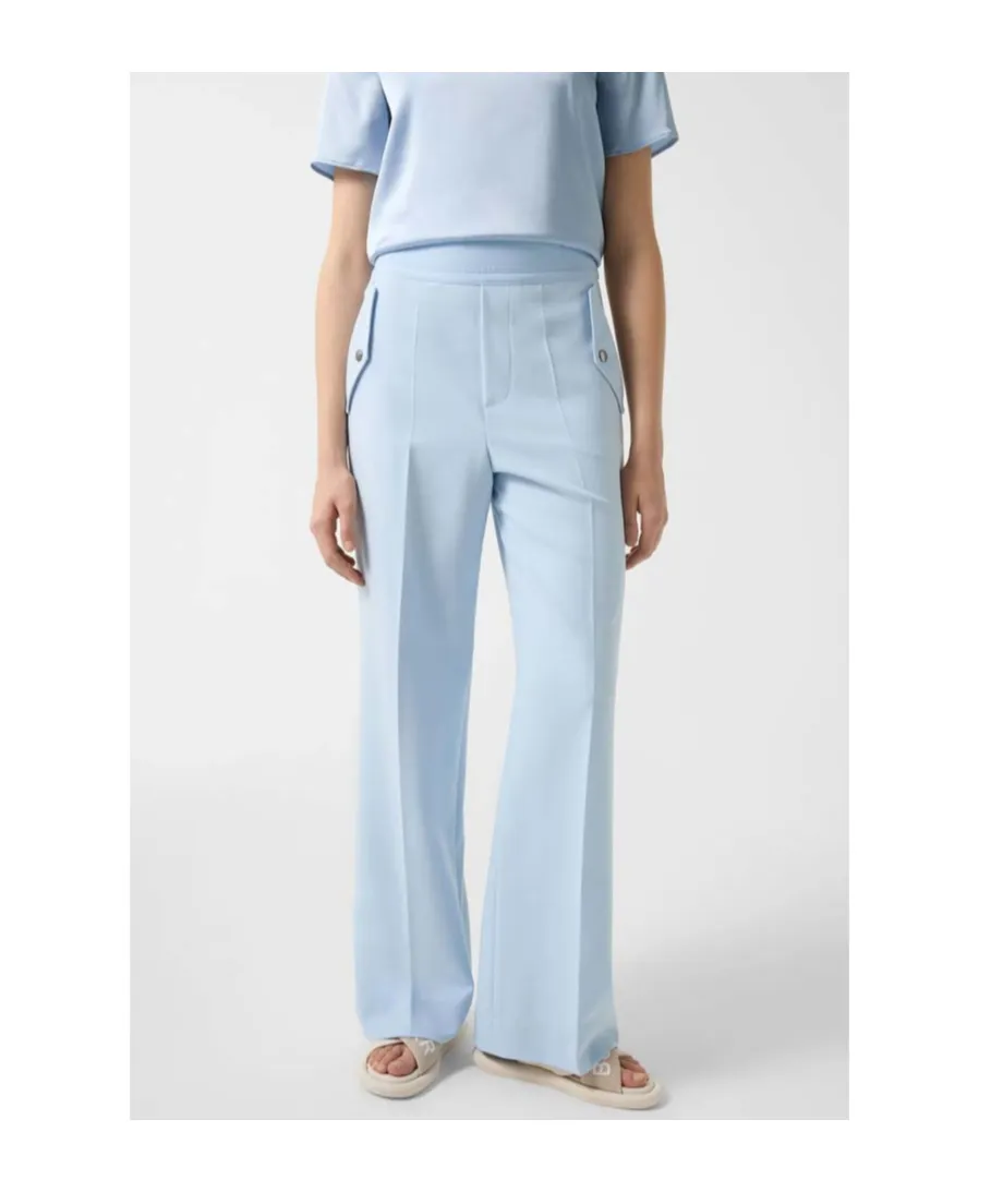 Elastic Waist Casual Pants