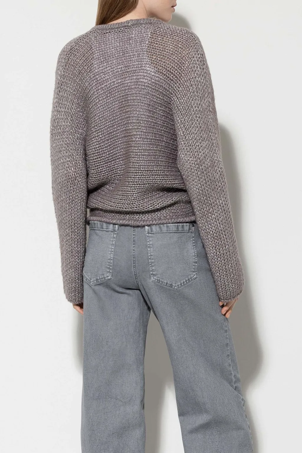 Long-Sleeved Wool Sweater
