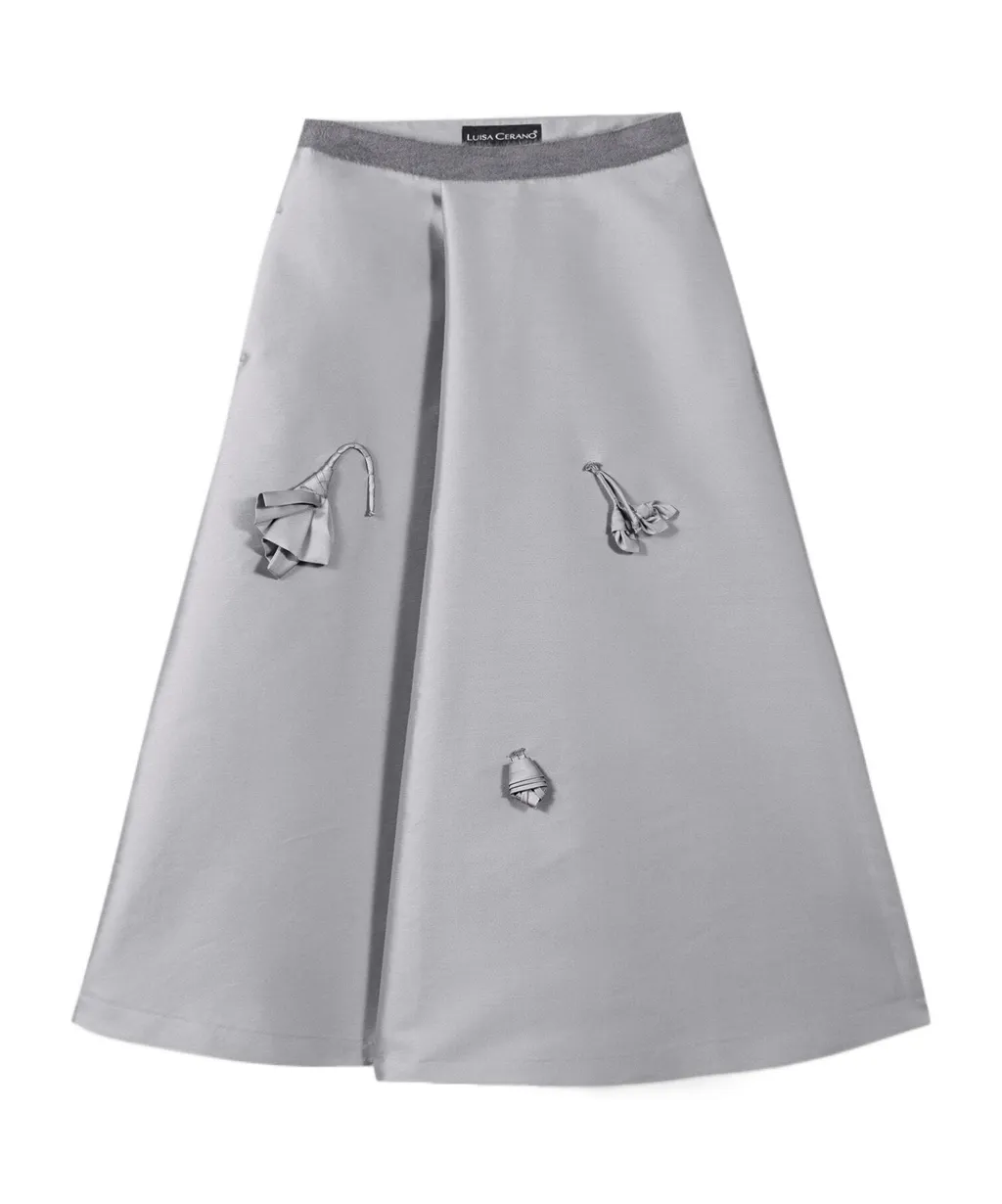 Floral Pattern Skirt