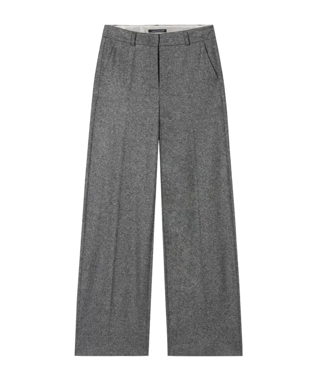 Belt-Loop Casual Pants
